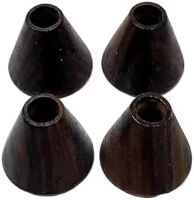 Compatible For Niche ，Bean Grinder Zero， Italian Coffee Grinder Black Walnut Modified Accessories Powder Receiver Fittings(4pcs foot pads) by Unknown