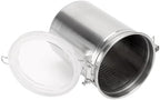 4 Pack Stainless Steel Canister, 66 oz Kitchen Canister Set with Airtight Lids and Lock Metal Food Storage Containers for Tea, Coffee, Sugar, Grains, Beans - Image 4