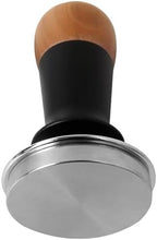JURENGUDF Upgraded 53.3mm Calibrated Spring Tamper for 54mm Breville Portafilters - with 3 Pressure Options, Walnut Handle by JURENGUDF