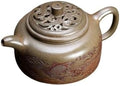 Tea Pots For Loose Tea Hand-carved Fish Leaping Dragon Gate Teapot Home Tea Room Retro Tea Set Tea Infuser Pot by Unknown