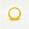 57mm Magnetic Coffee Dosing Ring Compatible with Lelit Espresso Machines, Espresso Portafilter Funnel for Mess-Free Grinding (yellow) by Unknown