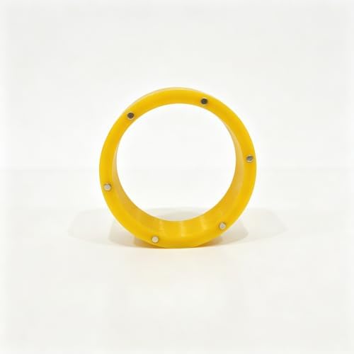57mm Magnetic Coffee Dosing Ring Compatible with Lelit Espresso Machines, Espresso Portafilter Funnel for Mess-Free Grinding (orange) - Image 2