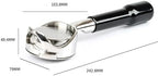 58MM Bottomless Hollow Portafilter，Compatible For Gaggia，Coffee Machine Handle Filter Accessory(58mm head only) - Image 5