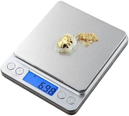 Electronic Scale, Electronic Digital Scales Balance Precision 0.01g LCD Personal Jewelry Weighing Gram Smart Pocket Coffee Scale for Kitchen,for Meal Prep, Baking and Cooking(3kg-0.1g) - Image 4