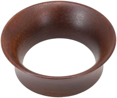Espresso Dosing Ring Wood, for 51mm 53mm 58mm Portafilter Magnetic Coffee Grounds Funnel, for barista Tool Brown(51mm) - Image 5