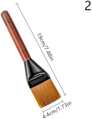 Coffee Powder Cleaning Brush, Wooden Handle, Nylon Bristles - Image 2