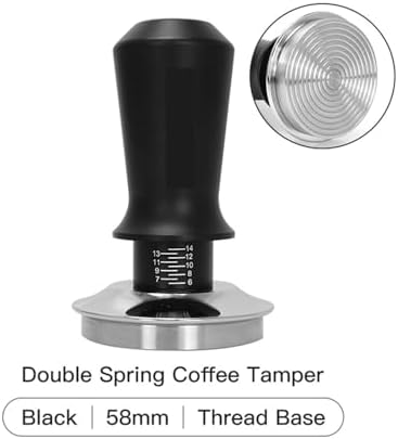 Compatible With BES920, 980, 990, 58mm Bottomless Portafilter, Stainless Steel Naked Coffee Handle, Cafe Accessories(58mm Thread Base) - Image 2