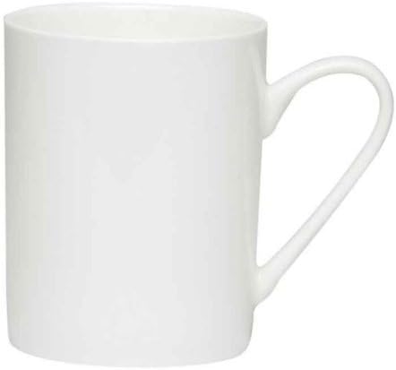Red Vanilla TC000-819/4 Pure Coffee Mug (Set of 4), 9.5 oz, White by Red+Vanilla