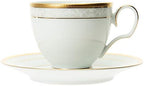 Noritake T91988/4335 Cup & Saucer (Coffee Tea) 8.5 fl oz (250 cc), Hampshire Gold Fine Porcelain - Image 2