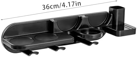 Portafilter Wall Mount Rack Wall Mounted Coffee Station Organizers Espresso Tools Coffee Tamper Holder Espresso No Drill Storage Shelf - Image 3