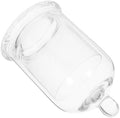 LIFKOME Clear Glass Cocktail Tumblers with Lids Japanese Smoky Design for Espresso Shots Cold Beverages and Reusable Drinkware for Whiskey Wine and Small Cocktails by LIFKOME
