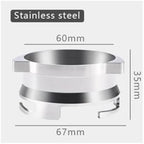 Compatible for Breville Sage, 54mm Espresso Dosing Funnel Ring - Image 2