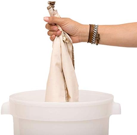 CoffeeSock Industrial 10 Gallon - The Original Reusable Coffee Filter- GOTS Certified Organic Cotton Reusable Coffee Filters (2/pk) - Image 3