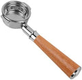 51/54/58mm Wooden Bottomless Portafilter Handle, Compatible For Delonghi, Compatible For Breville, Espresso Accessory(58MM Welhome) by Unknown