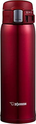 Zojirushi SM-SD48RC Stainless Steel Mug, 16-Ounce, New Clear Red by Unknown