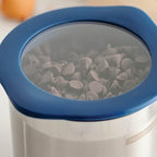 Tramontina 4-Pc Food Storage Containers with Silicone Lids - Blue - Image 3