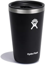 Hydro Flask All Around Tumbler Press-In Lid, Insulated Travel Mug, Stainless Steel Coffee Cup 16 Oz Black - Image 2