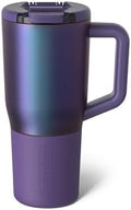 BrüMate Müv - 25oz 100% Leak Proof Insulated Coffee Mug with Handle & Lid - Stainless Steel Coffee Travel Mug - Double Walled Coffee Cup (Dark Aura) by Br%C3%BCMate