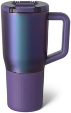 BrüMate Müv - 25oz 100% Leak Proof Insulated Coffee Mug with Handle & Lid - Stainless Steel Coffee Travel Mug - Double Walled Coffee Cup (Dark Aura) by Br%C3%BCMate