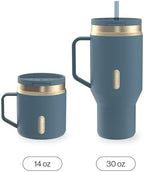 Contigo SnapSeal 30 oz Stainless Steel Vacuum-Insulated Tumbler with Handle & Reusable Straw, Leakproof AutoClose Lid, Cup Holder Friendly, BPA-Free & Lead-Free, Dishwasher Safe - Image 4