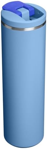 STANLEY Transit FlipTop Mug | Leakproof Coffee Travel Cup | Vacuum Insulated Stainless Steel | Stays Hot or Cold for Hours | BPA-Free | 20 oz | Blue Sky - Image 3