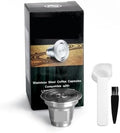 Reusable Coffee Capsule Stainless Steel Refillable Coffee Filter(Light Grey) by Unknown