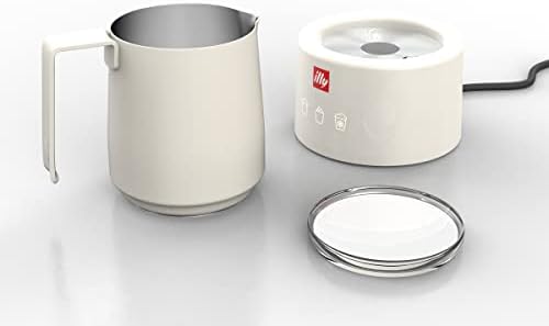 Illy Milk Frother by Lissoni (Almond), Hand Wash, All Milk Types, Hot Chocolate - Image 6