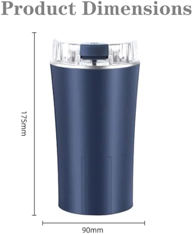 Electric Coffee Grinder with Stainless Steel Blades, Portable Multi-Grain Mill for Coffee Beans, Spices, Herbs, Tea, Includes Cleaning Brush - Image 5