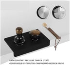30lb Constant Pressure Coffee Tamper 51mm 53mm 58mm Espresso Flat Tampers With Calibrated Spring Loaded Barista Tool(51mm,Flat set) - Image 2