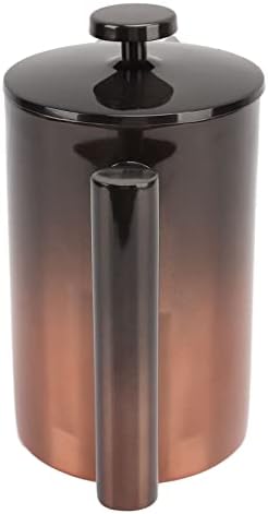 ZJchao French Press Coffee Maker Stainless Steel Double Wall Insulated 304 Rust Proof for Home Office Camping Outdoor Travel Brewing Loose Tea Iced Coffee Milk (800ml) - Image 7