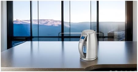 Cuisinart PerfecTemp 1.7-Liter 1500-Watt Stainless Steel Cordless Programmable Kettle with Six Presets, Stay-Cool Handle, & 360-Degree Swivel Power Base With LED display (CPK-20) - Image 6