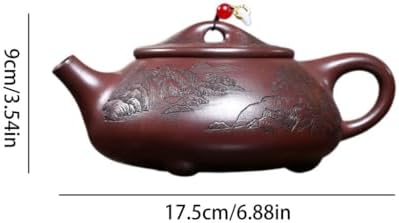 Tea Kettle Handmade Large-capacity Purple Clay Pot For Household Oolong Tea And Loose Tea Ceramic Tea Set Ceramic Tea Infuser - Image 2