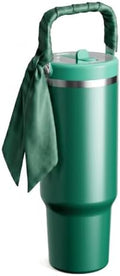 Fjbottle WrapSip 40 oz Insulated Tumbler with Flip Straw and Handle by FJbottle