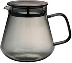 Hario Color Glass Coffee and Tea Server, 600ml Grey by Hario