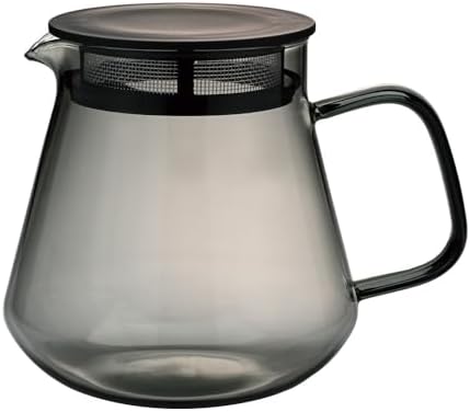 Hario Color Glass Coffee and Tea Server, 600ml Grey by Hario