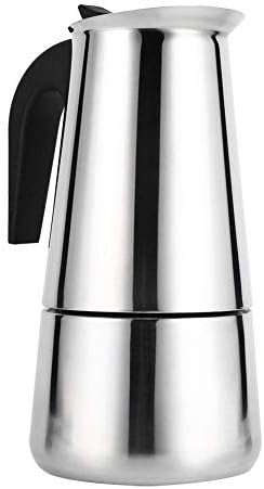 Haofy Stovetop Espresso Maker, 100ml/200ml/300ml/450ml Stainless Steel Moka Pot Cup Coffee Maker Stove Home Office Use (450ml) by Haofy