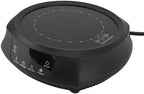 Portable Electric Hot Plate, 800W Ceramic Stove, 5 Inch (Black) - Image 3