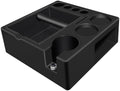 Espresso Tamping Station And Knock Box,ALL in 1 Espresso Organizer Station,Multifunctional Tamper Station Fit for 51/54/ 58mm Espresso Accessories,Removable Knock Box Espresso Station (Black, 51-58mm) by Unknown