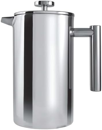 Café Olé CFD-12 Stainless Steel Cafetiere, Mirror, 12 Cup by Caf%C3%A9+Ol%C3%A9