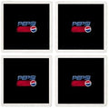CafePress Pepsi Tumbled Stone - Set of 4 Coasters Set of 4 by CafePress