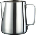 Milk Frothing Pitcher 20 oz, 600 ml Stainless Steel Coffee Tools Cup with Measurement Inside by Shangrui
