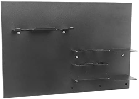 Coffee Tools Wall Mounted Rack, Iron Space Saving Coffee Handle Storage Holder with Installation Accessories for Cafe (Grey) - Image 6