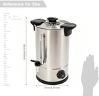 6.1L Commercial Coffee Urn,Stainless Steel Large Coffee Maker - Image 4