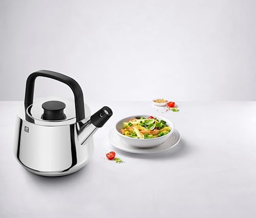 Zwilling Reference Number 40995 Whistle Kettle, 1.5 Litre, Stainless Steel, Silver, 19.3 x 16 x 13 cm - Image 5