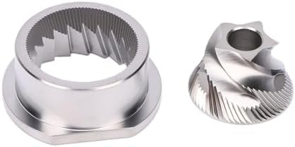 Rengue Coffee Grinder Burr Set Stainless Steel Conical Burr Replacement 48mm Precise Grinding Uniform Particles Optimized Groove Design for Coffee Machine Users - Image 2
