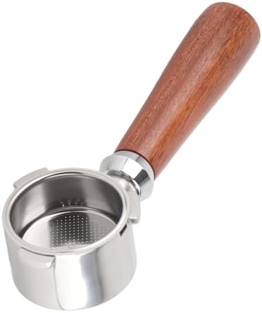 3 Ears Coffee Bottomless Portafilter, Stainless Steel Espresso Portafilter with Filter Basket, Detachable Design for Home Baristas and Coffee Shops (51mm) - Image 4