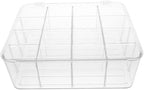 Plastic Tea Bag Holder with 16 Compartments and Lid Organizer by SOIMISS
