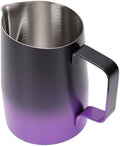 banapoy Stainless Steel Coffee Milk Frothing Pitcher, 450ml (Gradient by Facilitateyourlife