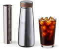 NitroPress Cold Brew Coffee Maker - Stainless Steel Home Brew Kit by Hatfields