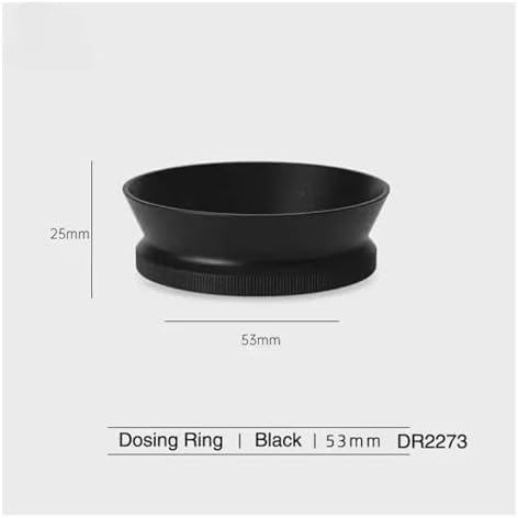 Magnetic Dosing Funnel 51/53 / 58mm,Espresso Ring Anti-Spill With Strong Magnet Fit Portafilter Barista Accessories(53mm Black) - Image 2